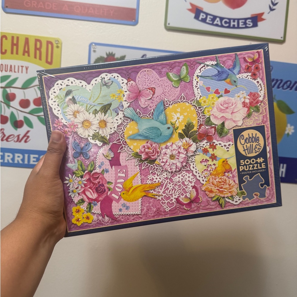 Cobble Hill 500 Piece Be Mine Valentines Puzzle